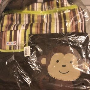 New Monkey Diaper Bag